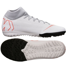 Nike Mercurial SuperflyX 6 Academy Tf M AH7370-060 jalkapallokengät monivärinen valkoinen