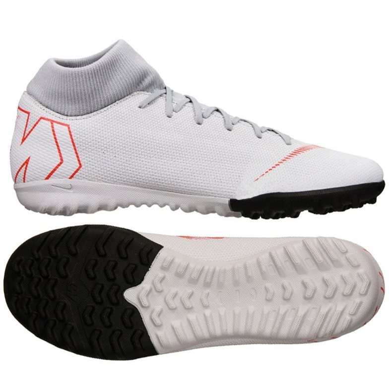 Nike Mercurial SuperflyX 6 Academy Tf M AH7370-060 jalkapallokengät monivärinen valkoinen