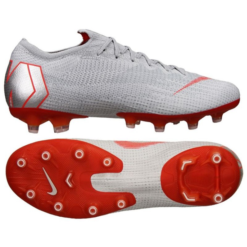 Nike Mercurial Vapor 12 Elite AG Pro M AH7379-060 jalkapallokengät harmaa
