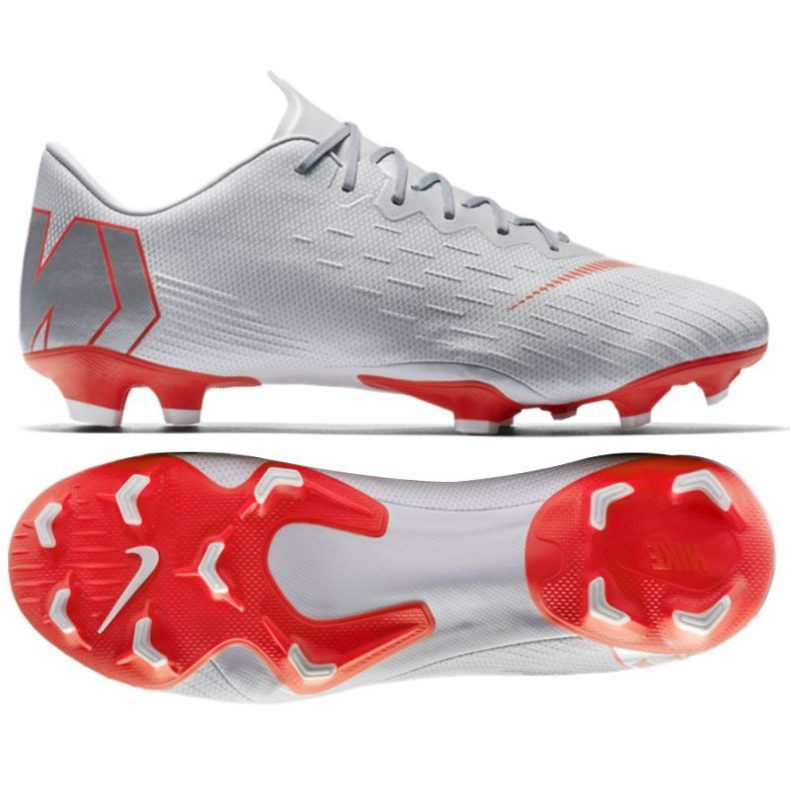 Nike Mercurial Vapor 12 -jalkapallokengät harmaa