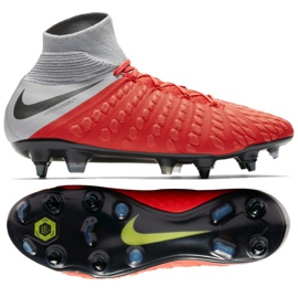Nike Hypervenom 3 Elite Df Sg Pro Ac M AJ3812-600 jalkapallokenkä punainen punainen