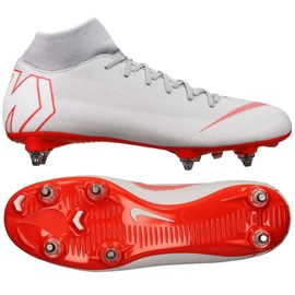 Nike Mercurial Superfly 6 Academy Sg Pro M AH7364-060 jalkapallokengät monivärinen valkoinen