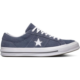 Converse Yksi tähti '74 Premium Suede Blue sininen