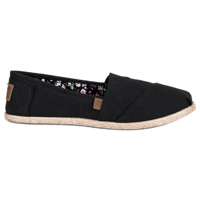 Mckeylor Mustat slip-on espadrillit