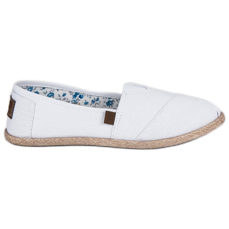 Mckeylor Valkoiset Slip-on Espadrillit valkoinen