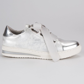 Filippo Hopeanväriset sidotut kengät harmaa Filippo Hopeanväriset sidotut kengät harmaa