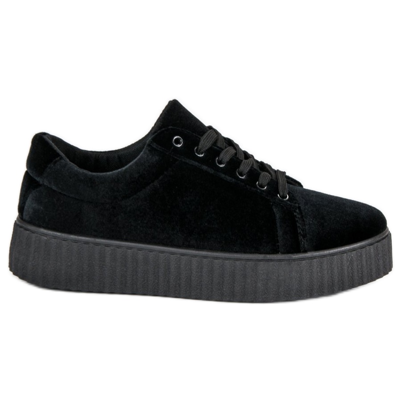 McKey Velour Creepers tennarit musta
