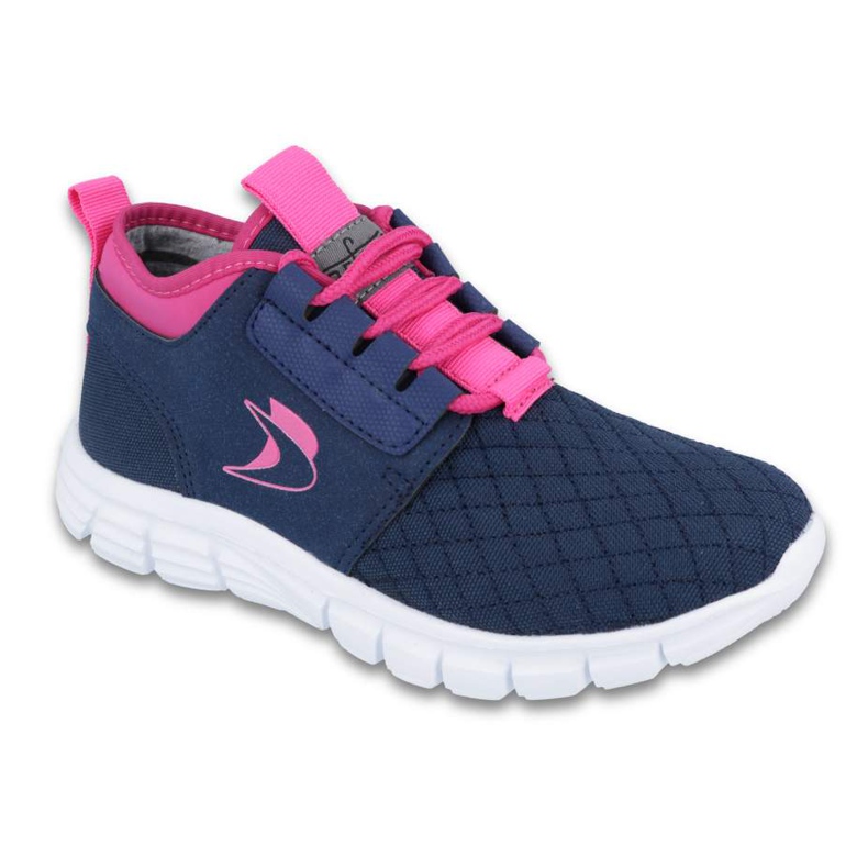 Befado lasten kengät 23 cm asti 516Y034 vaaleanpunainen laivastonsininen