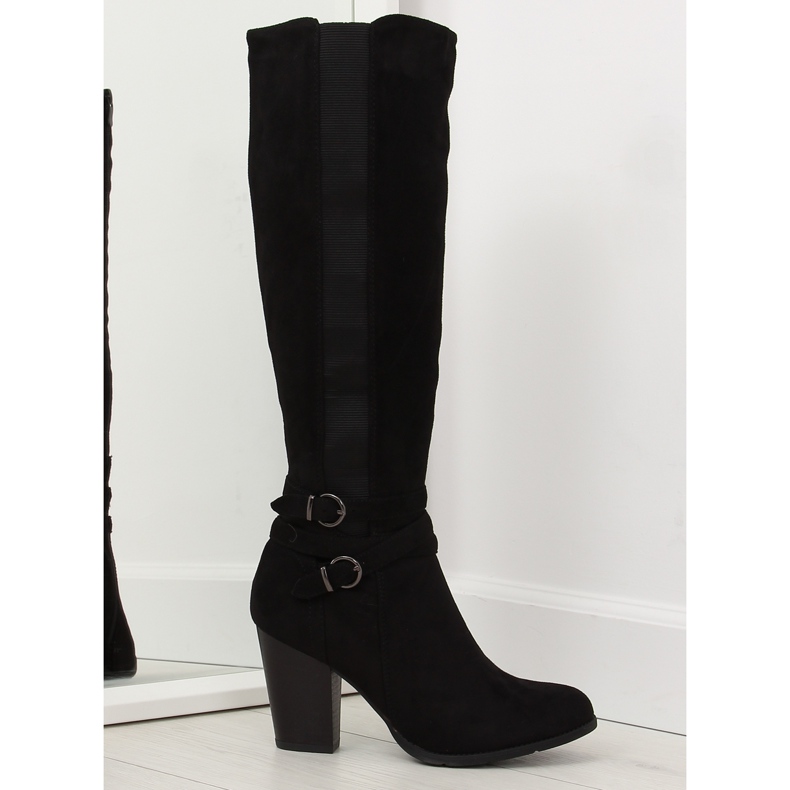 Mustat korkokengät 103-GG musta