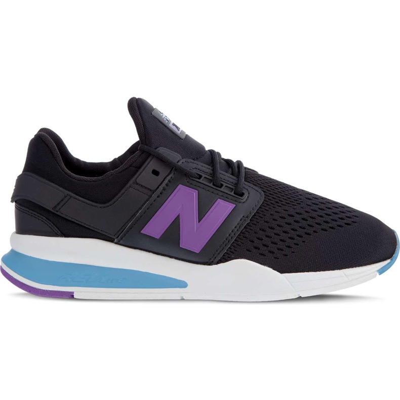 New Balance Ws247ff Tritium Pack musta, jossa on Cadet Blue violetti