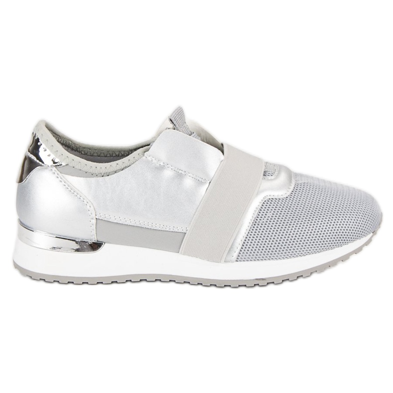 Liukastettavat urheilukengät harmaa