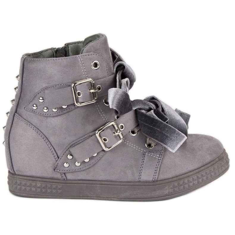 Super Me Harmaat lenkkarit jousilla