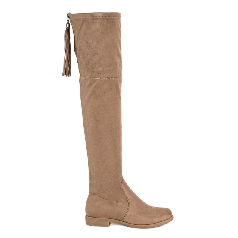 Super Me Mokkanahkaiset reisisaappaat ruskea