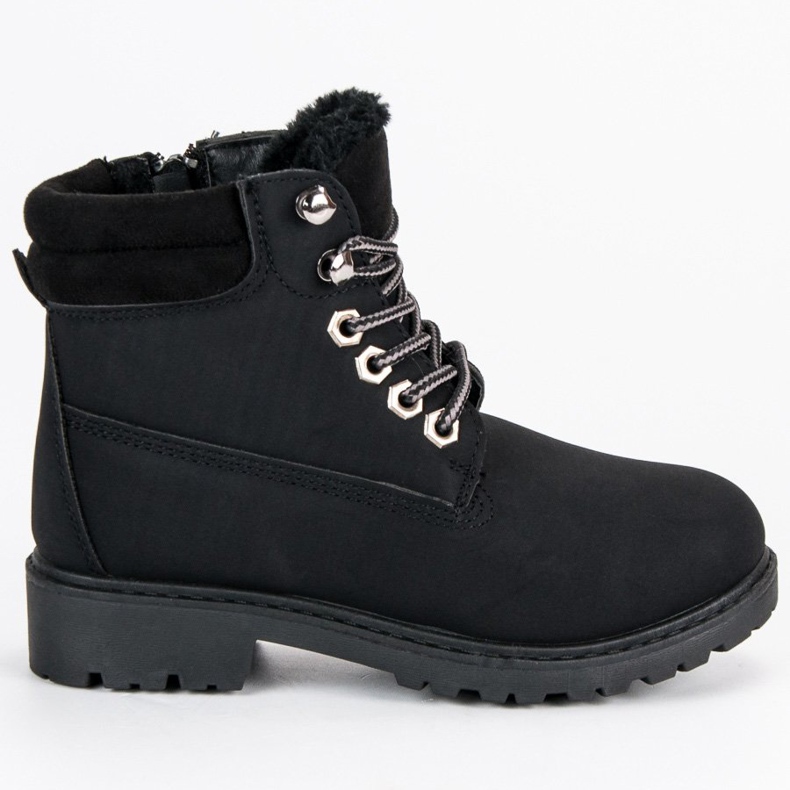 Lasten vetoketjuhousut musta