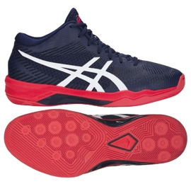 Asics Volley Elite Ff Mt M B700N-400 lentopallokengät tummansininen tummansininen