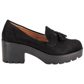 Ch. Creation Tyylikkäät mokkasiinikengät musta Ch. Creation Tyylikkäät mokkasiinikengät musta