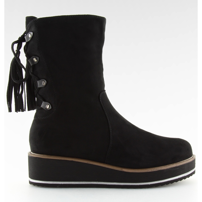 Mustat naisten saappaat TH17-7 Musta