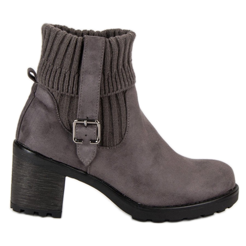 Seastar Suede korkokengät harmaa