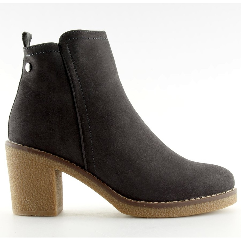 Harmaa Korkeakorkoiset saappaat 7B670 Harmaa