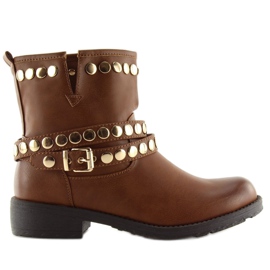 Ruskeat armeijan saappaat A89811 Camel