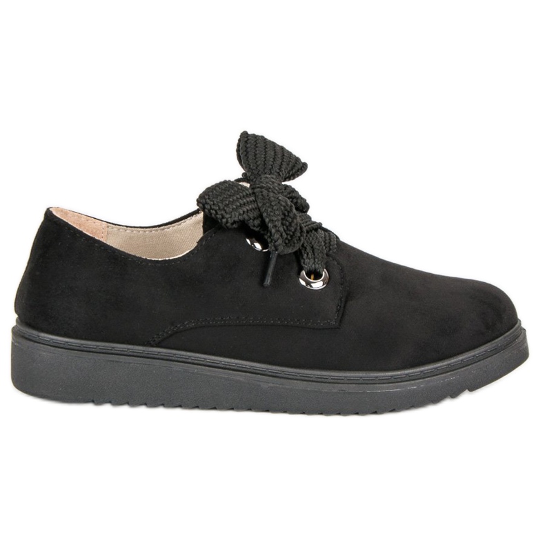 Mokkanahkaiset lenkkarit musta