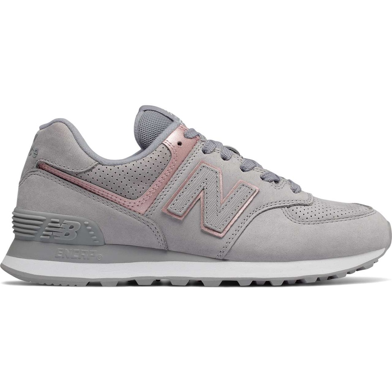 New Balance Wl574nbn Arktinen taivas Champagne Metallicilla harmaa