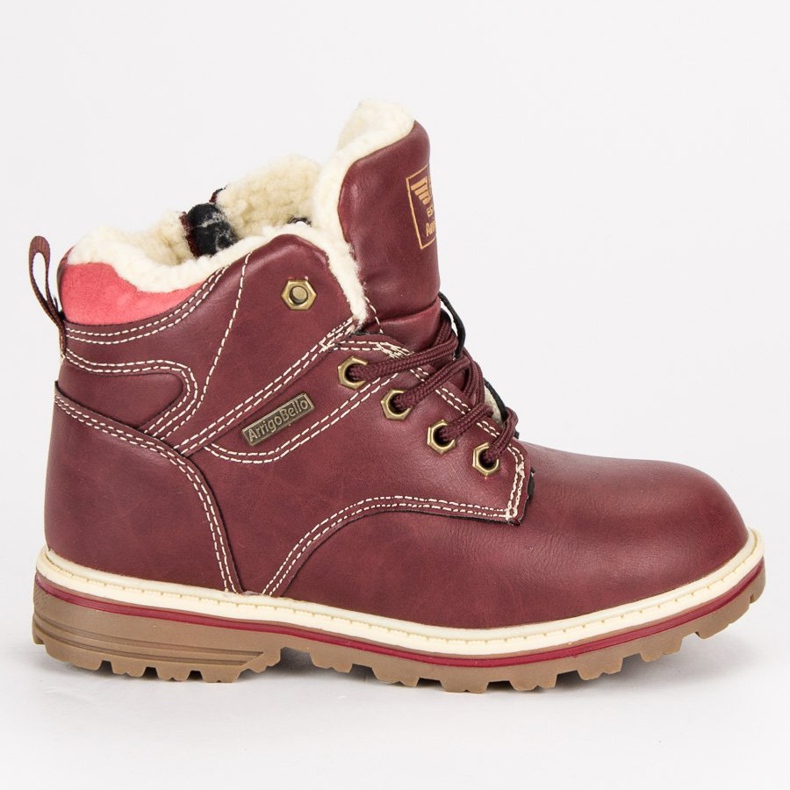 Arrigo Bello Lämmitetyt vetoketjullinen housut punainen