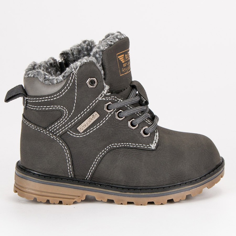 Arrigo Bello Lämmitetty vetoketju vetoketjulla harmaa