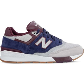 New Balance Ml597gnb Rain Cloud Pigment Burgundy harmaa monivärinen tummansininen