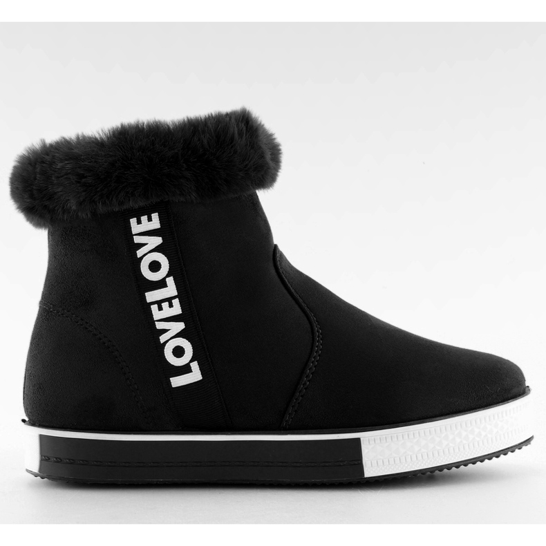 Mustat nilkkakorkeat tennarit NB252P