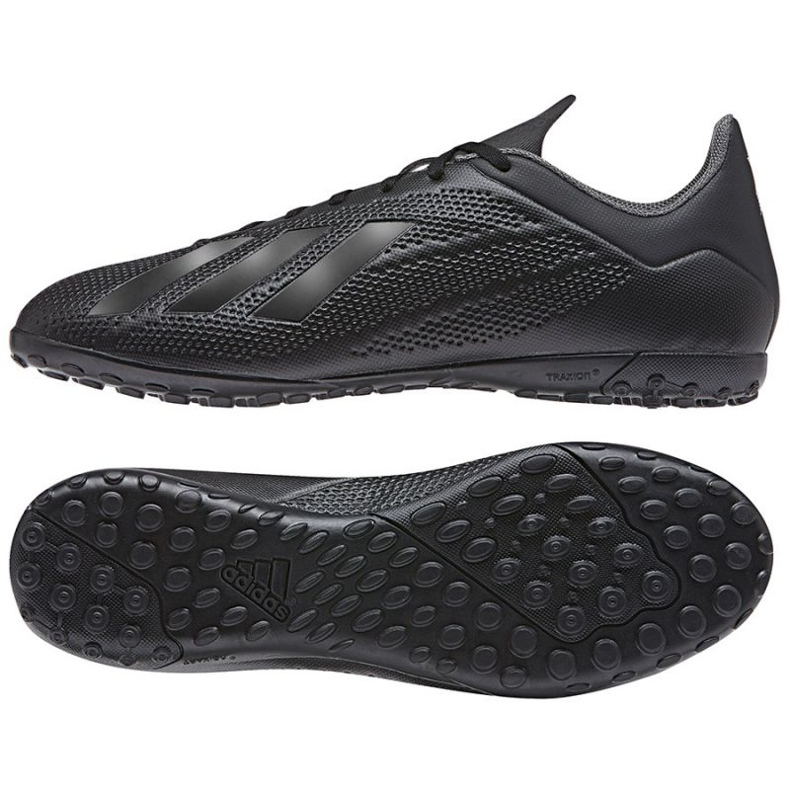 Adidas X Tango 18.4 Tf M DB2480 jalkapallokengät musta musta