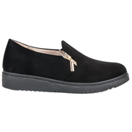 Mokkanahkaiset lenkkarit musta