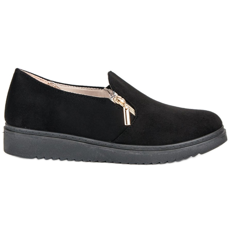 Mokkanahkaiset lenkkarit musta