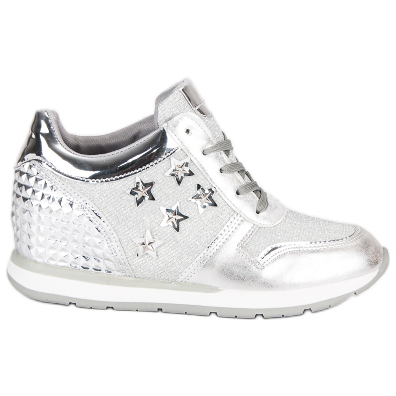 Hopeiset lenkkarit, lenkkarit harmaa