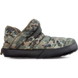 The North Face Miesten Thermoball Traction Bootie Tarmac vihreä Macrofleck Tulosta Tumbleweed vihreä