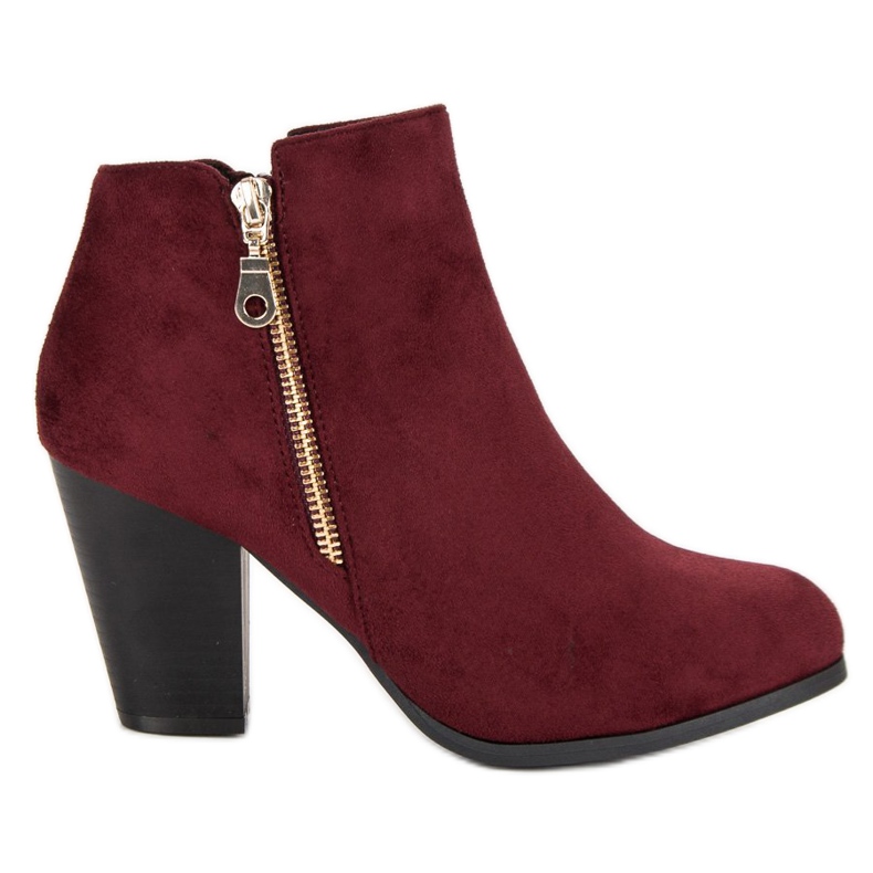 Groto Gogo Mokkanahkakengät postissa punainen