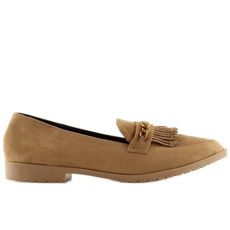 Ruskeat Loaferit naisille HW308 Camel