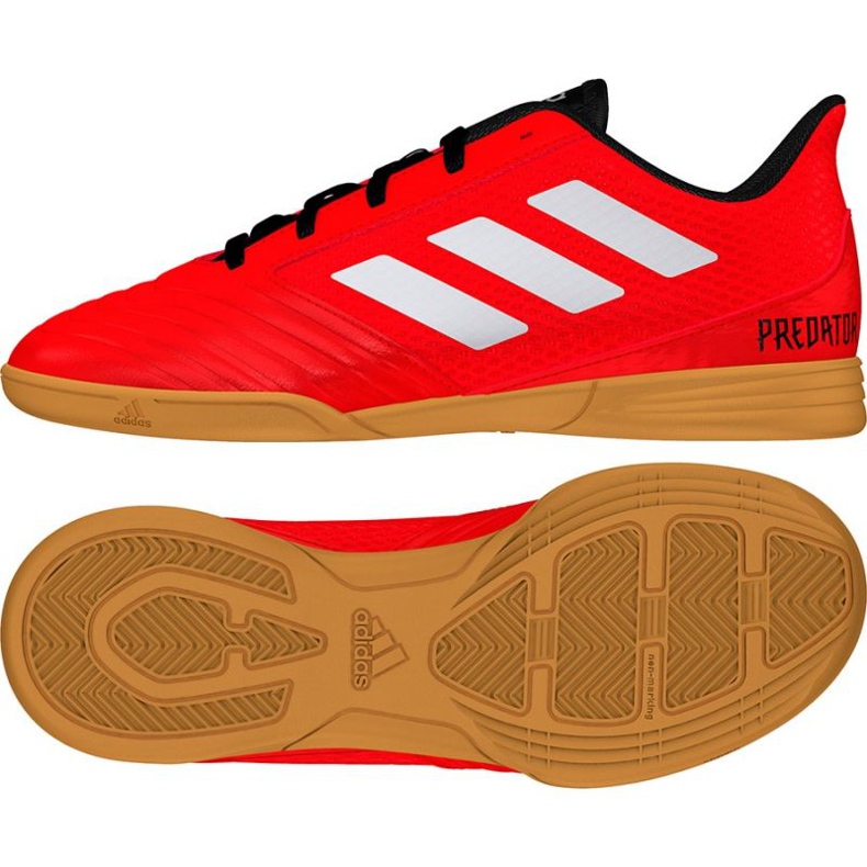 Sisäkengät adidas Predator Tango 18.4 punainen