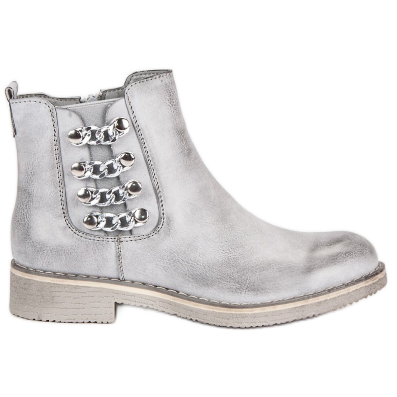 Forever Folie Harmaat litteät korkokengät