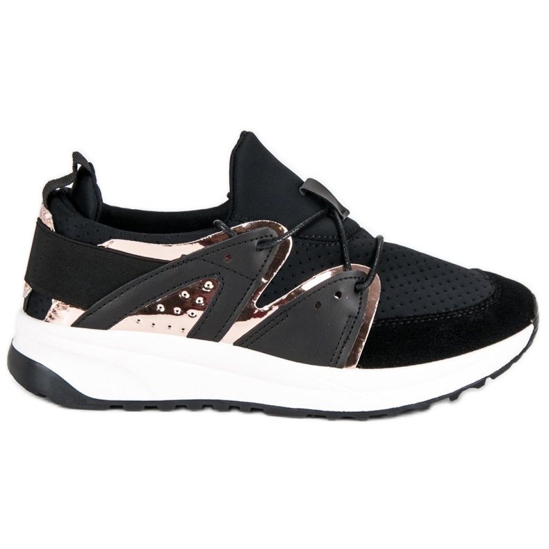 Tyylikkäät urheilukengät musta