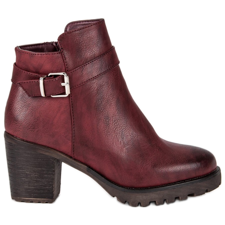 Kayla Burgundin saappaat joka päivä punainen