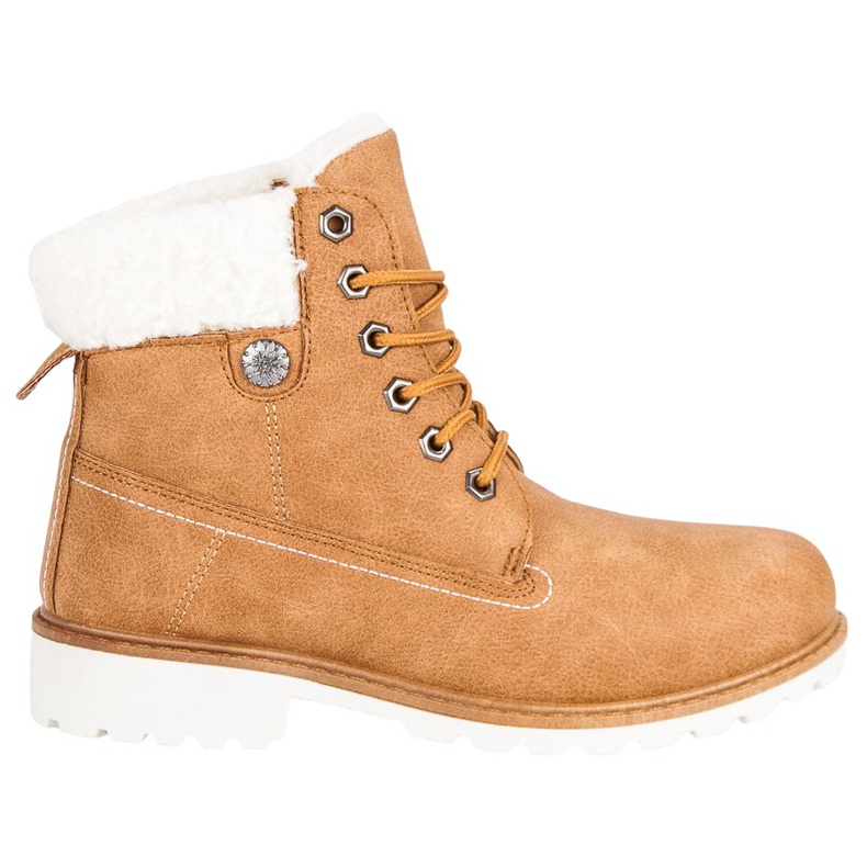 McKey Trappers With Fur Camel ruskea McKey Trappers With Fur Camel ruskea