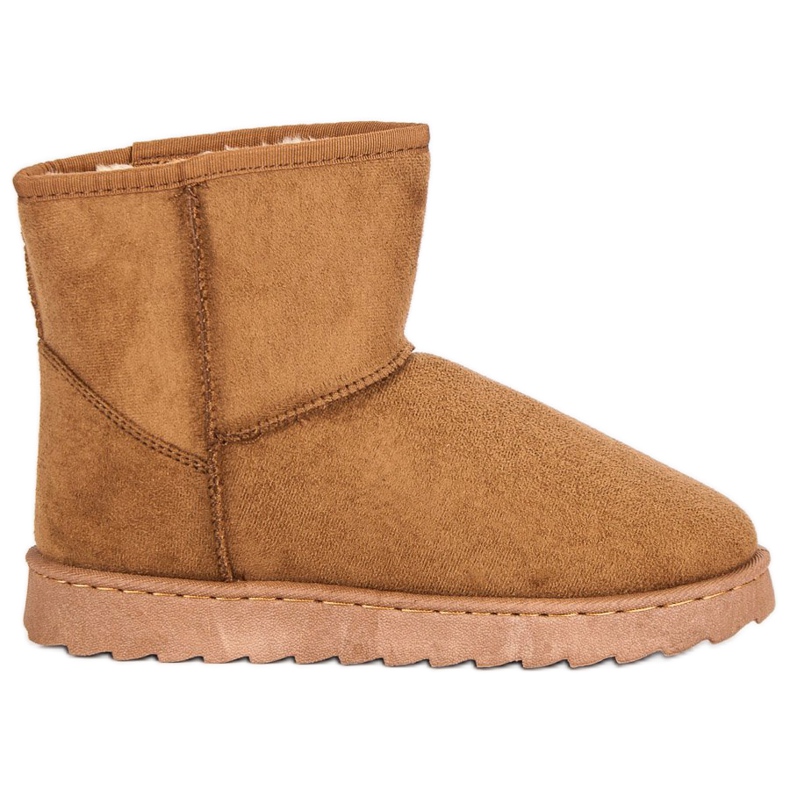 VINCEZA matalat lumisaappaat ruskea