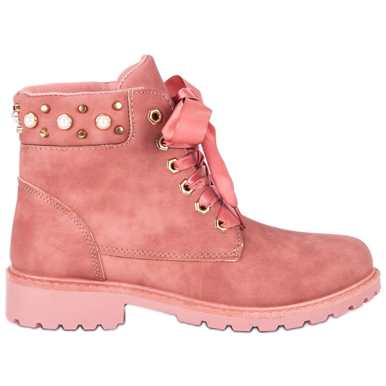 McKey Vaaleanpunaiset Casual Trappers vaaleanpunainen