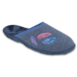 Befadon väriset naisten kengät 235D165 sininen