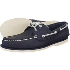 Timberland Klassinen vene 2 silmä-fhu tummansininen