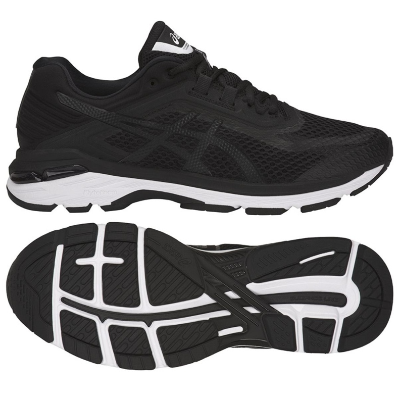 Juoksukengät Asics GT-2000 M T805N-9001 musta