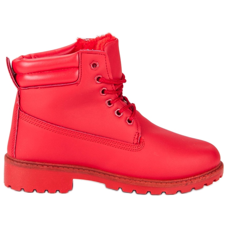 Punaiset eristetyt ankkurit punainen