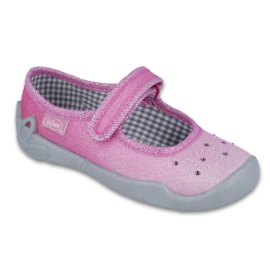 Befado lasten kengät 114X307 vaaleanpunainen