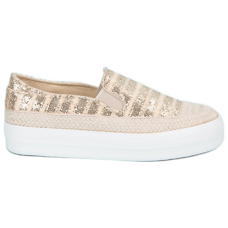 J. Star Kultaiset espadrilles -lenkkarit kultainen